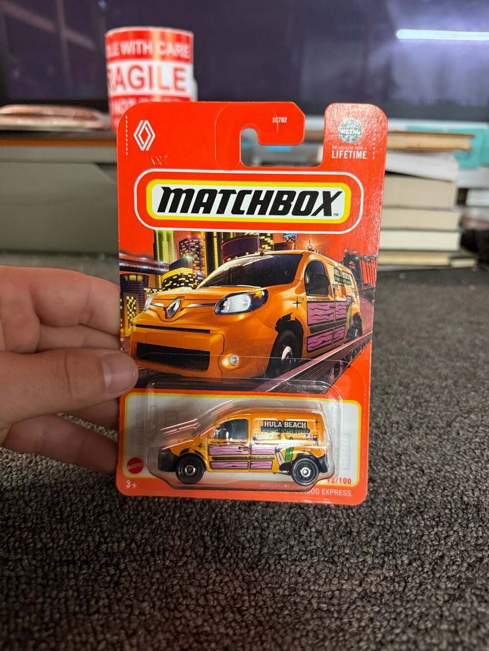 Matchbox Renault Kangoo Express 92/100 Orange Diecast Car